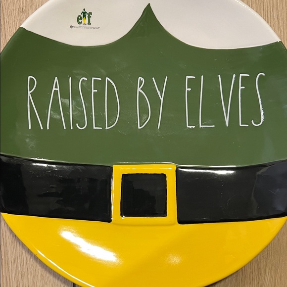 NWOT - Rae Dunn Artisan Collection Plate with Elf Design - Picture 4 of 7